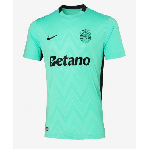 Stroje piłkarskie Sporting CP Koszulka Trzeciej 2025-26 Krótki Rękaw